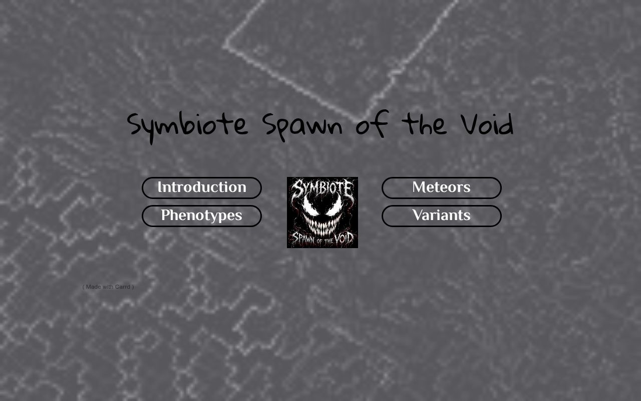 Symbiote Spawn of the Void